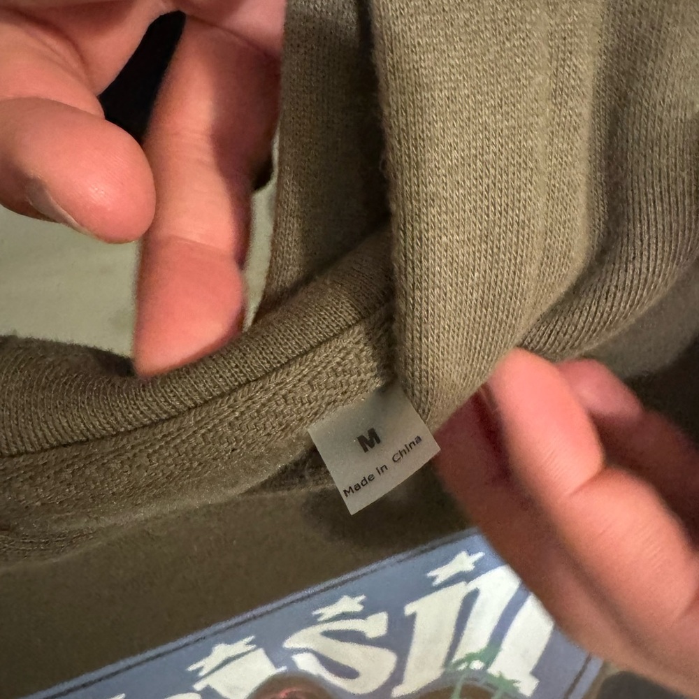 PRISM Olive Graphic Hoodie with Racing Design - Picture 5 of 5